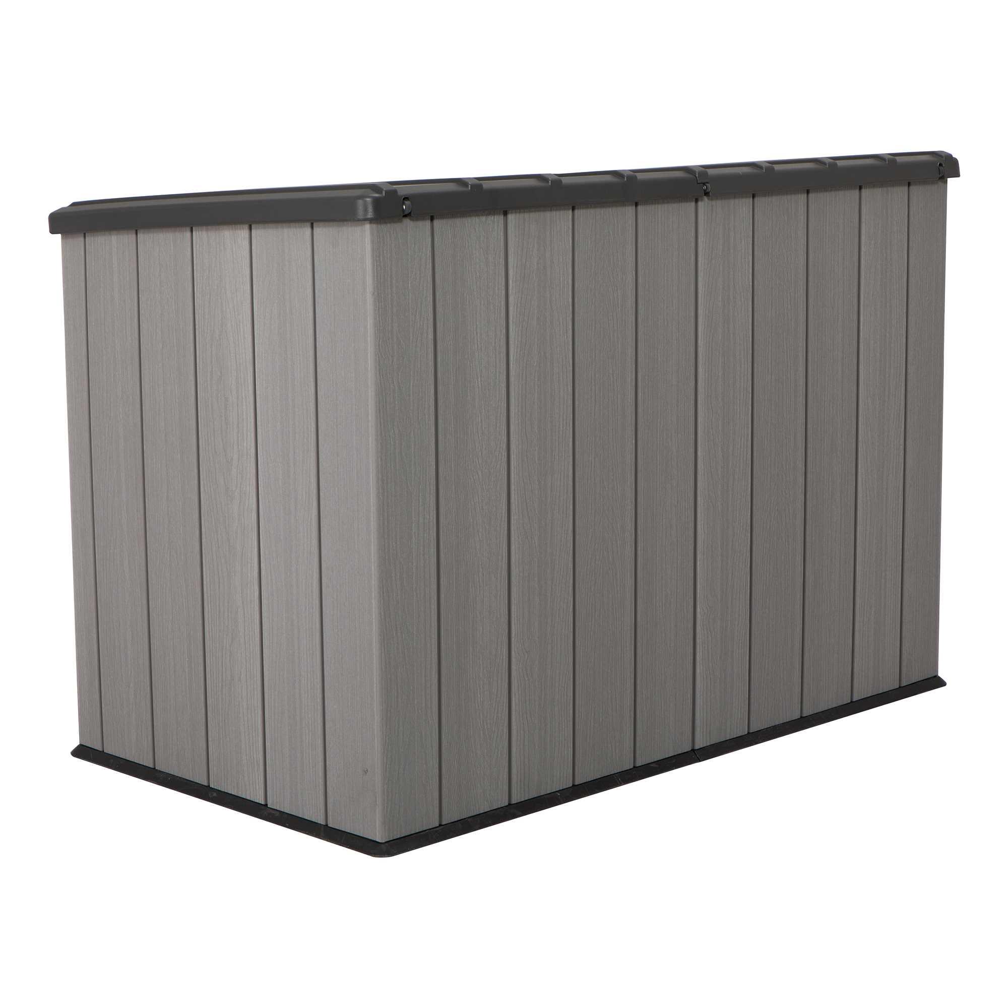 Life Time WoodLook 60296U Ящик-шкаф для хранения 3х6, серый 2400л.