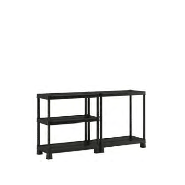 Стеллаж SHELF PLUS 90/40/5 PIENO BK KETER H.122
