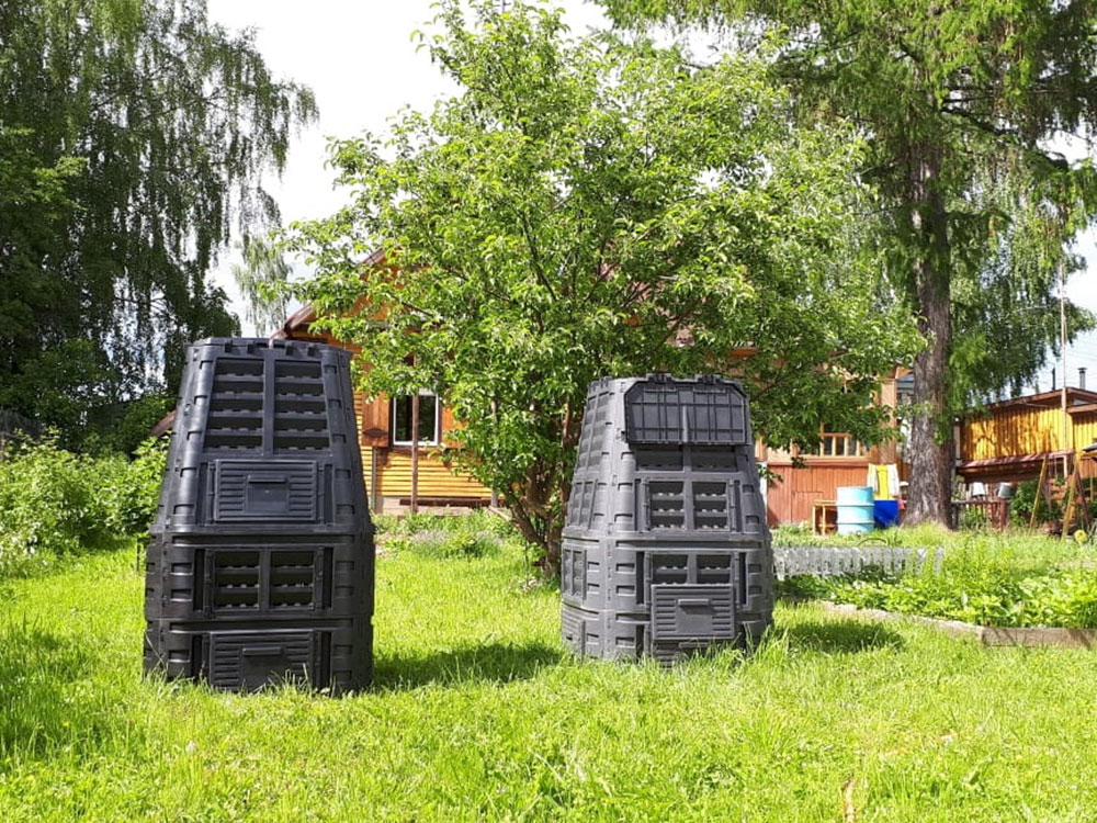 Компостер садовый  Garden Dreams SUPER COMPOSTER - 3 объем 1000 л из пластика для дачи