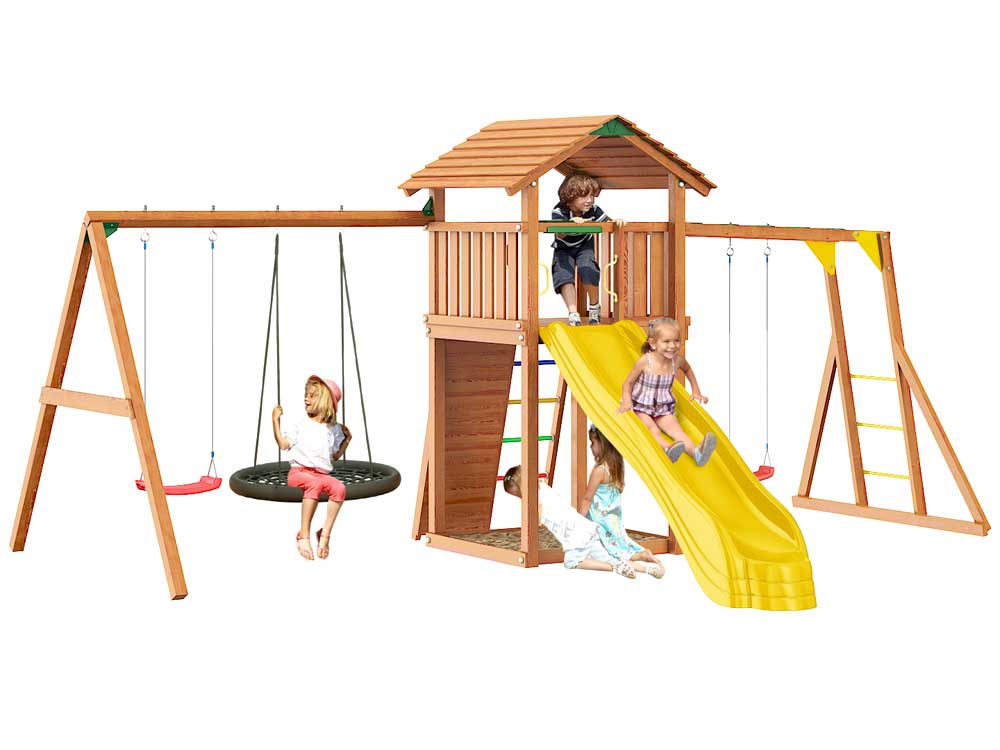Детский игровой комплекс Jungle Cottage JC4