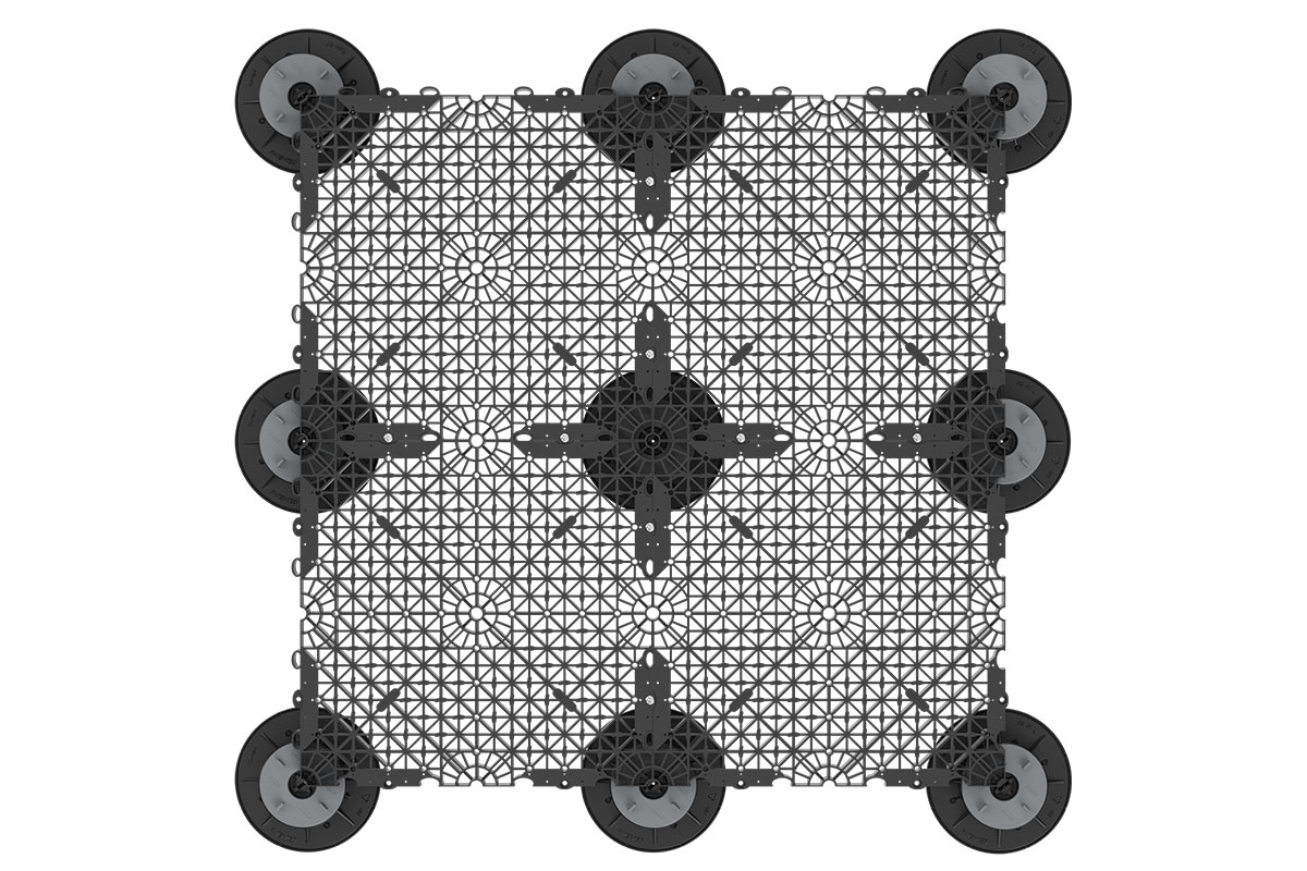 Решетка HILST Grid для настилов (керамогранит/искусственный газон)
