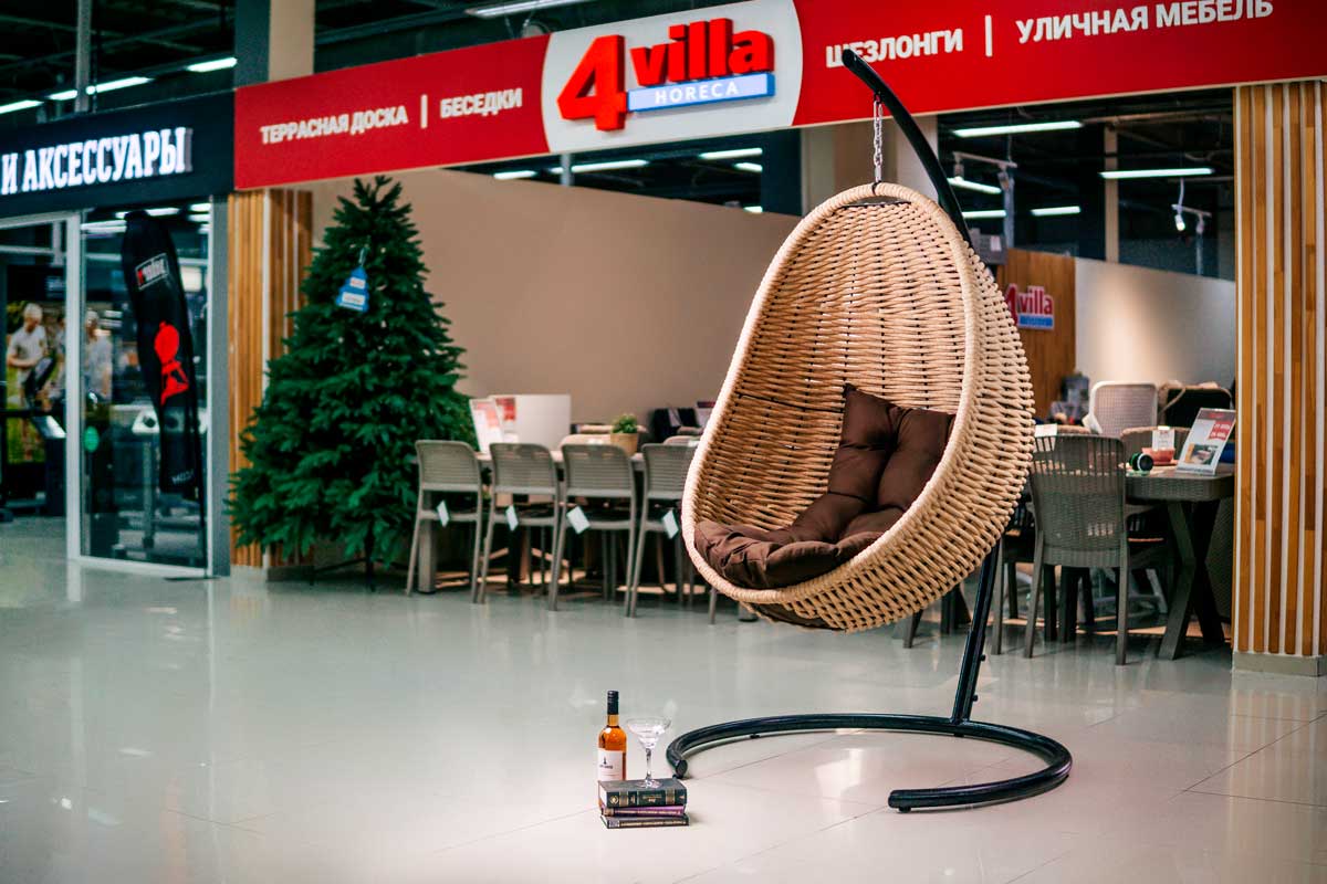 Плетёное кресло DeckWOOD Cocon: комфорт и стиль на вашей террасе