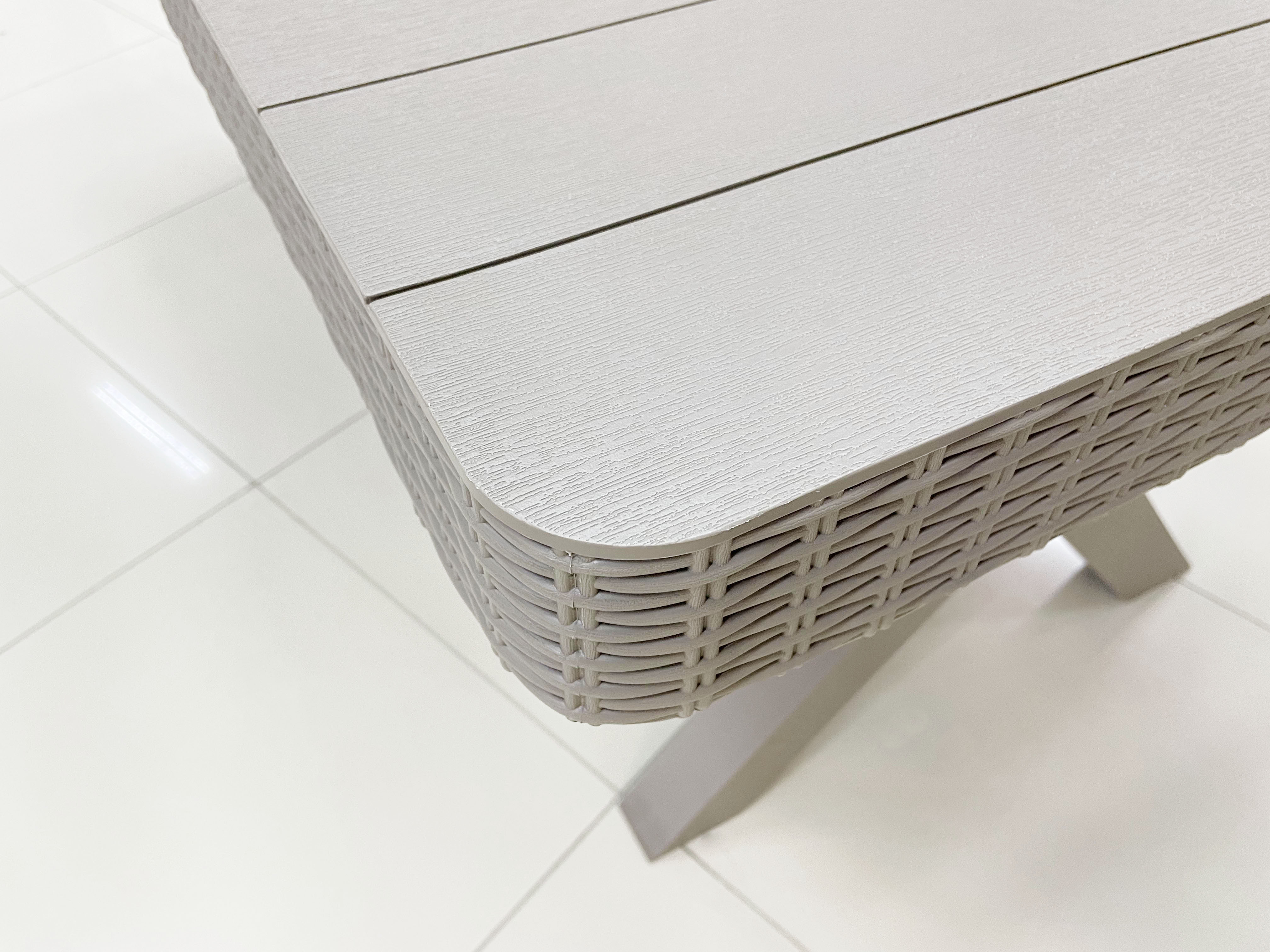 Садовый стол Beenera MANHATTAN DINING TABLE 6 для бара и кафе, подходящий для беседки 