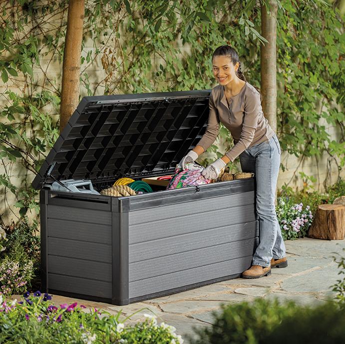 Сундук садовый Keter Кортина (Cortina box 570L) 570л