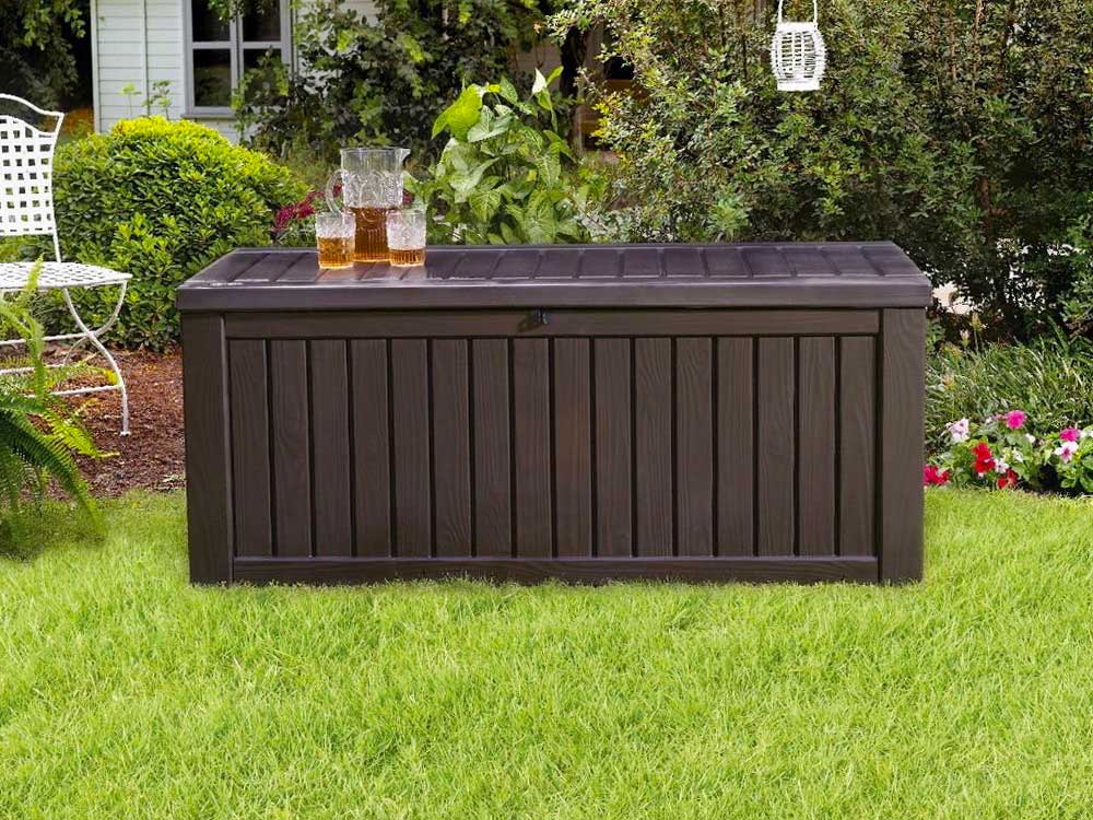 Сундук пластиковый ROCKWOOD идеальная мебель для хранения 570л