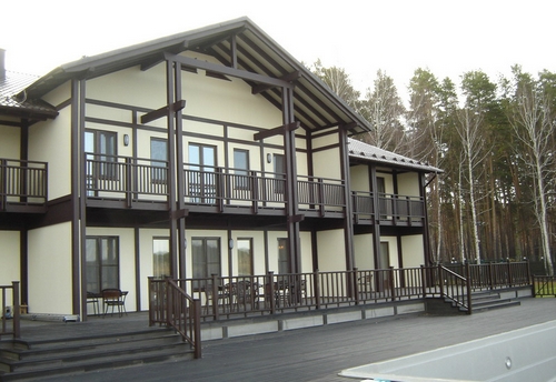 Перило-поручень Holzhof для ограждения ДПК 8х5,2см