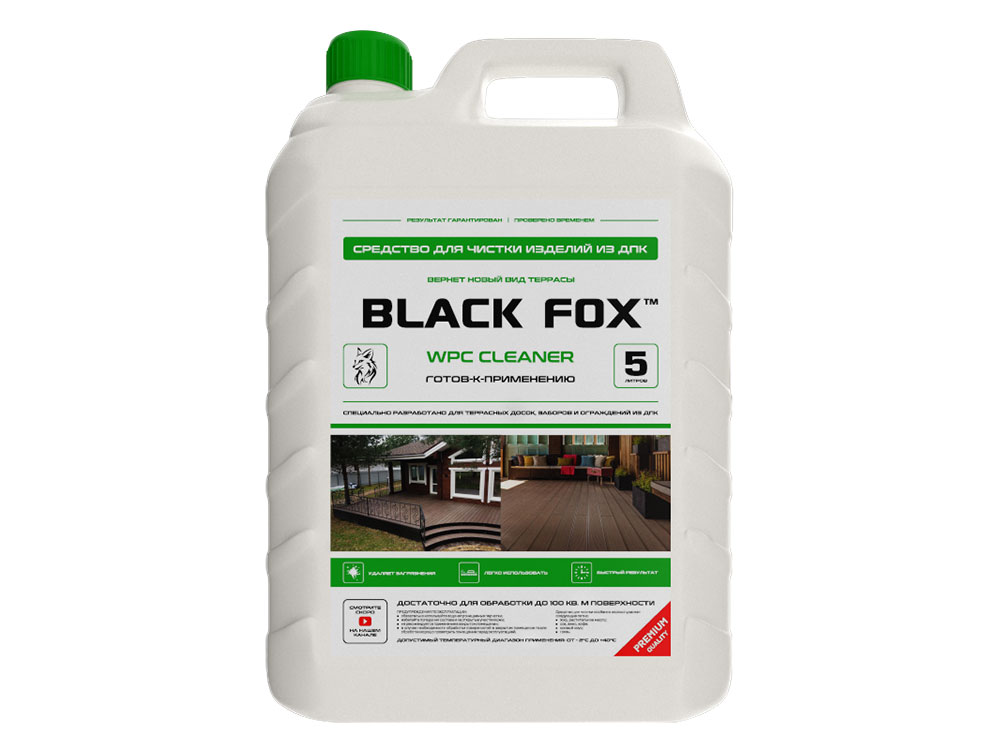 Чистящее средство для ДПК BLACK FOX wpc cleaner