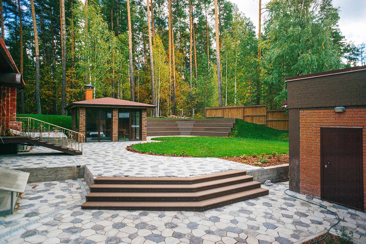Сад c уклоном
